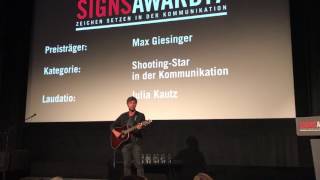 Max Giesinger (unplugged) - Wenn sie tanzt