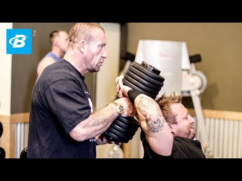Dorian Yates' Blood & Guts Trainer: Delts & Triceps - Bodybuilding.com