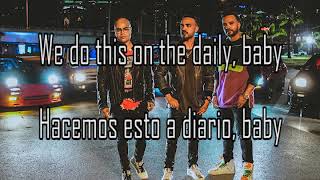 Pa La Calle Luis Fonsi, COASTCITY - Letra &amp; Lyrics / English and Spanish