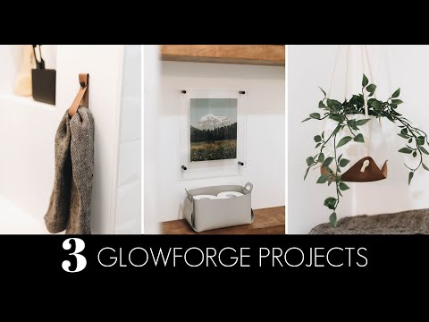 GLOWFORGE PRO PROJECTS | Easy Home Decor You Can Sell!