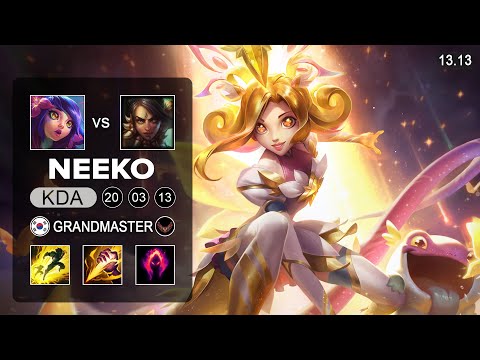 Kanavi Nekko vs Nidalee Jingle - KR Grandmaster - Patch 13.13 Season1 3