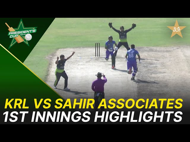 1st Innings Highlights | KRL vs Sahir Associates  – President’s Cup Grade-I 2025-26 | Match 3 | PCB