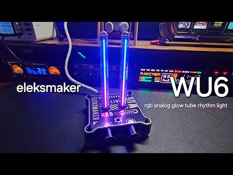 Đồng hồ quang phổ dạng ống phát sáng cổ điển RGB EleksMaker WU6