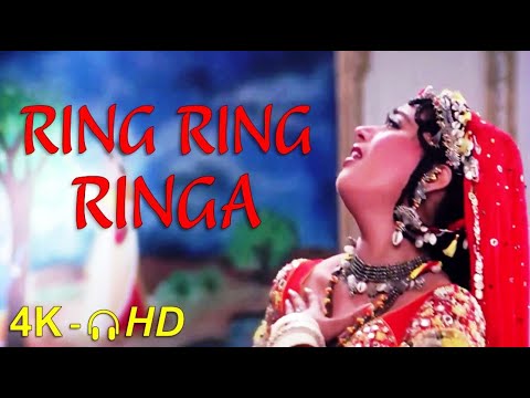 Ring Ring Ringa  | Sanjay D | Madhuri D | Slumdog Millionaire | Alka | Ila A | 4K Video | ???? HD Audio