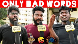 **Tha Kedar JadhaV, செம காண்டான CSK ரசிகர்கள்" | CSK Vs KKR Match Reactions | Chennai Waalaa!