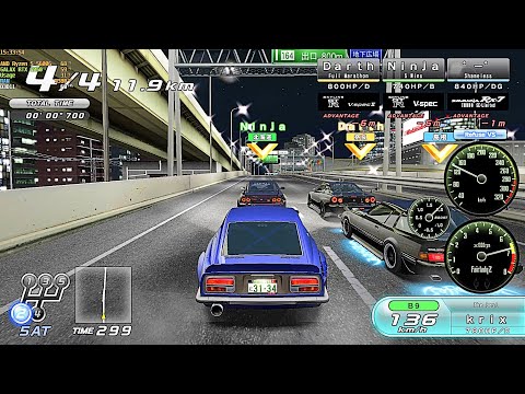 Wangan Midnight Maximum Tune 6R - Fairlady Z (S30) - Online Ghost VS Battle