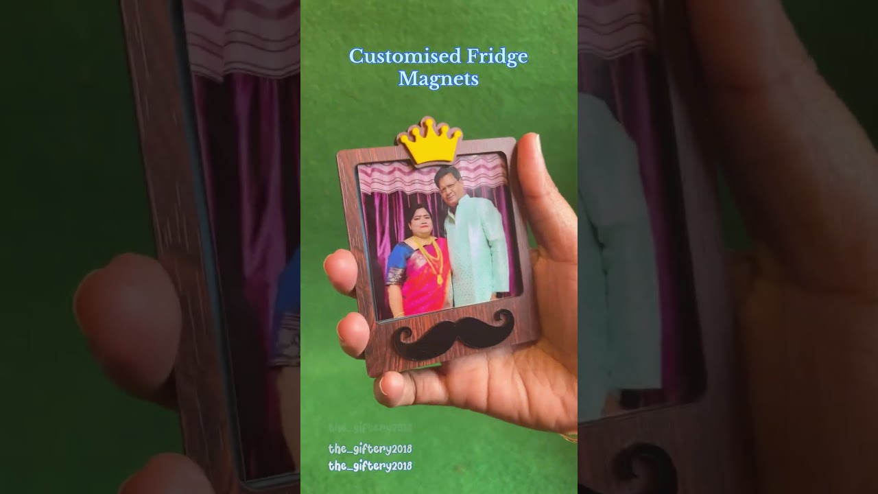 ✨Customized Fridge Magnet✨#customizedgifts #personalisedgifts #sublimation-blanks #fridgemagnet