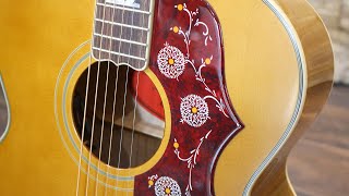 Video thumbnail for Epiphone ‘Inspired by Gibson’ J200 Review by Acoustic Review
