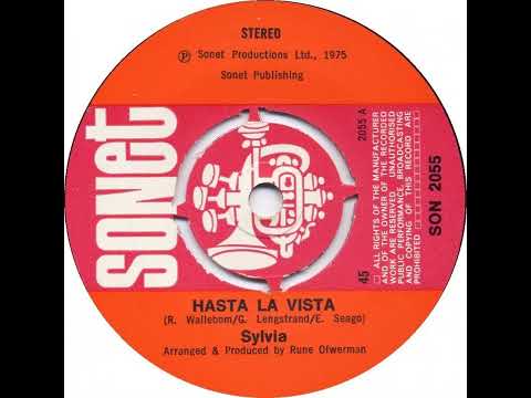 UK New Entry 1975 (96) Sylvia - Hasta La Vista