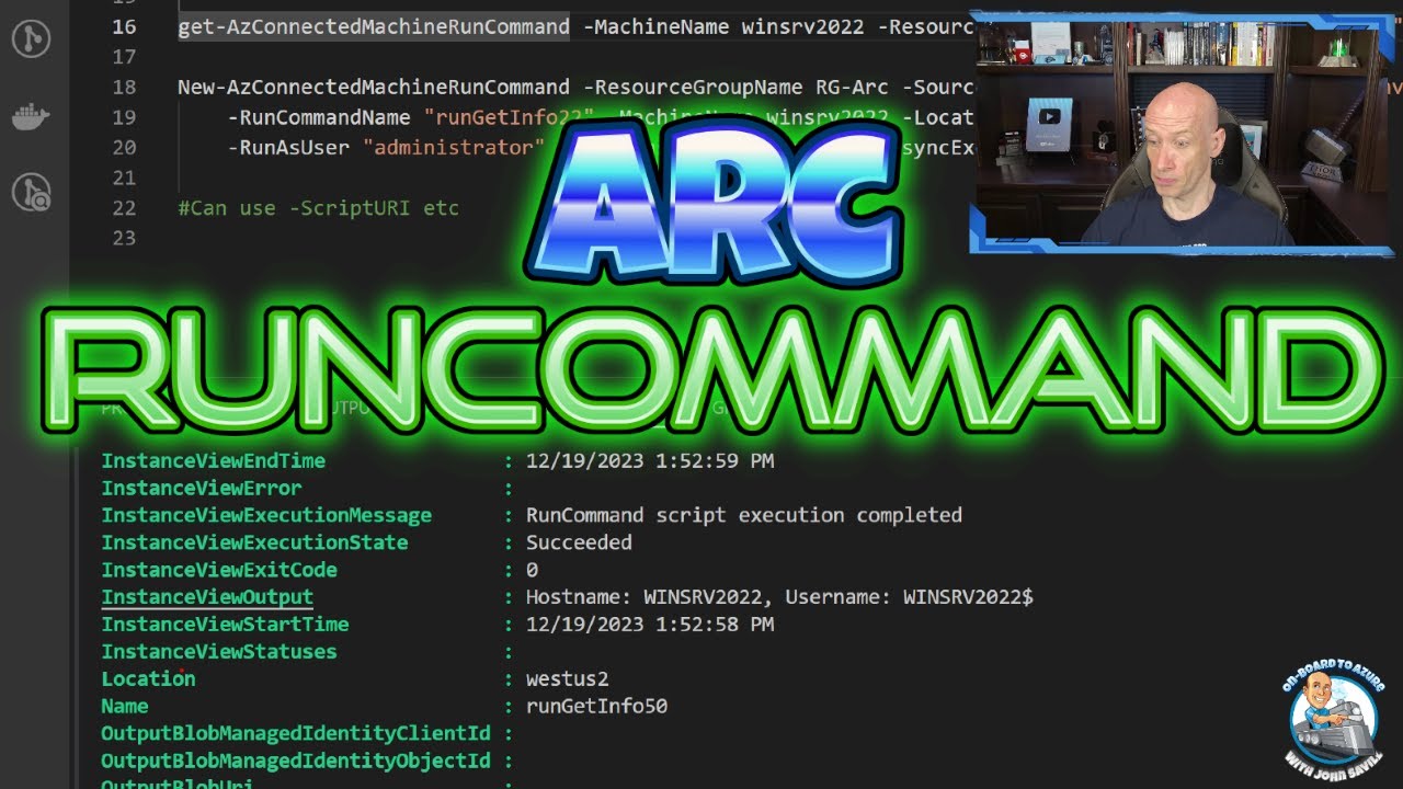 Activate Remote Commands on Arc-Enabled Servers