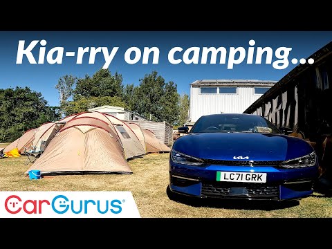 Is the Kia EV6 the perfect car for a family camping trip?