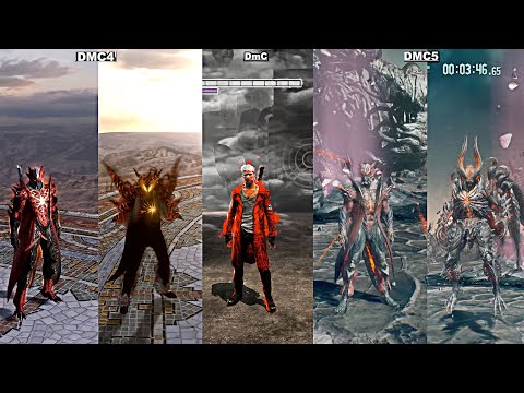 Devil May Cry 4 Vs DmC Vs DMC5 | dante Comparison
