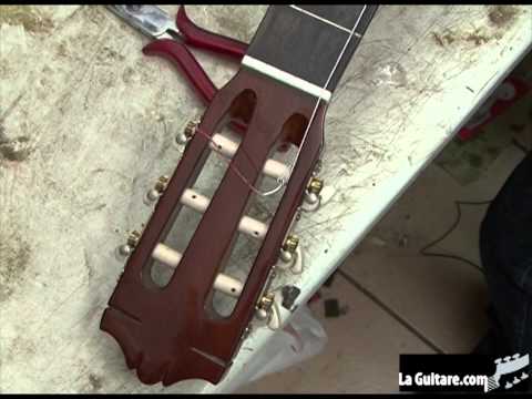 comment reparer les cordes d'une guitare