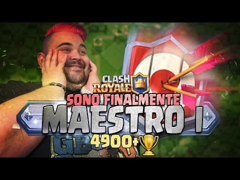 Scalata al Campione Definitivo : Sono Finalmente MAESTRO I | CLASH ROYALE