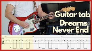 New Order - Dreams Never End (Guitar tab)