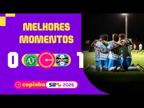 Gols e lances de Chapecoense x Grêmio