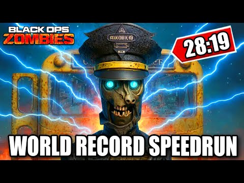 WORLD RECORD "SUPER EASTER EGG" SPEEDRUN REACTION on BLACK OPS 2... (Richtofen)