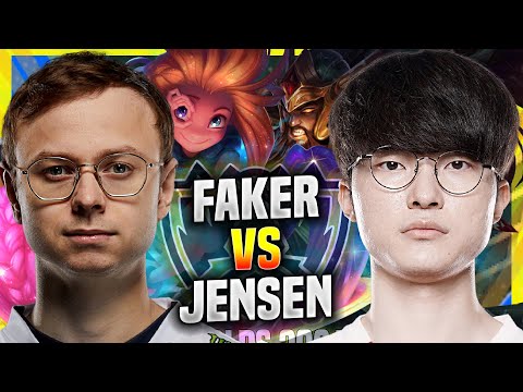 T1 FAKER vs TL JENSEN in EUW SOLOQ! - T1 Faker Plays Tryndamere MID vs TL Jensen Irelia!