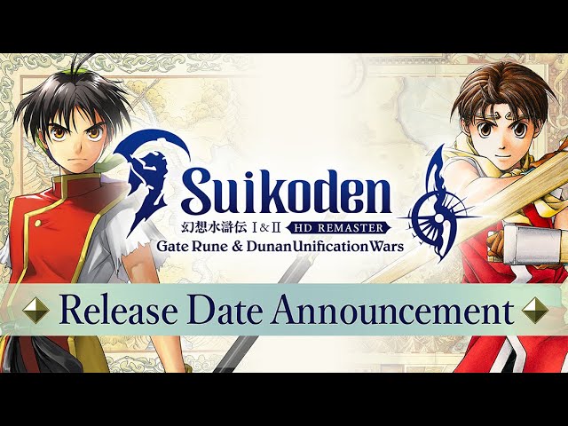 Suikoden I & II HD Remaster Gate Rune & Dunan Unification Wars Day One Edition Nintendo Switch video