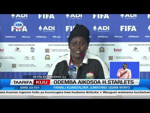 Odemba awataka Starlets kuboresha umaliziaji licha ya ushindi dhidi ya India