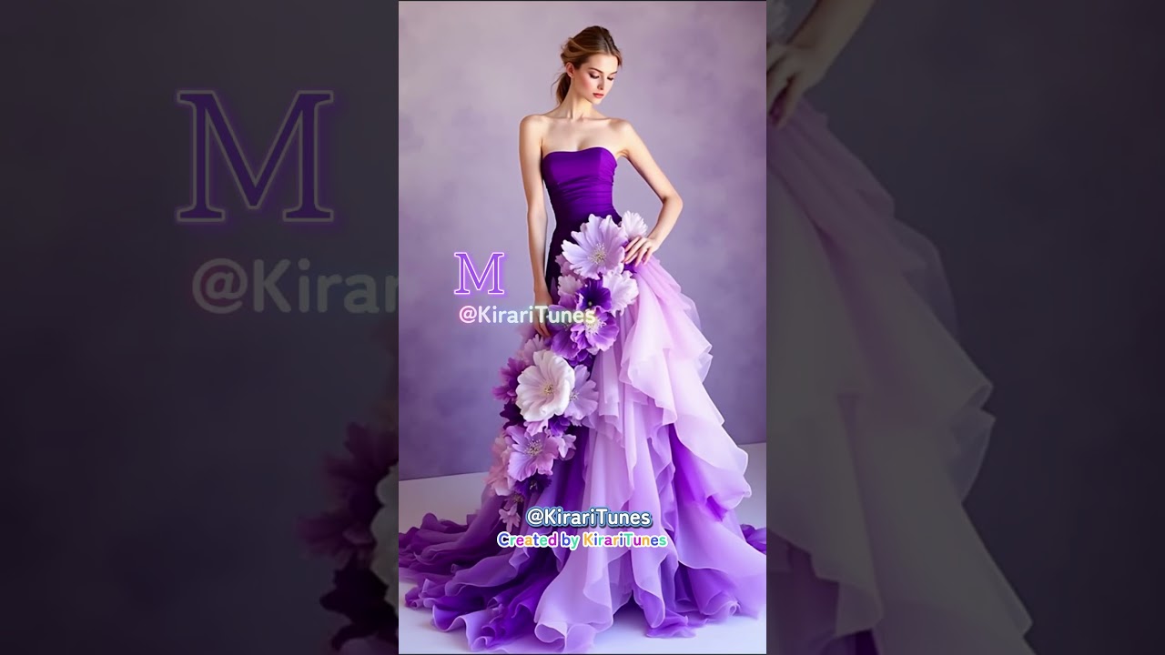 💎✨ Choose Your Gown 👗🌸 Pick Your Letter! 💕 Comment Below!👑💖どのドレスが好き？コメントで教えてね💕