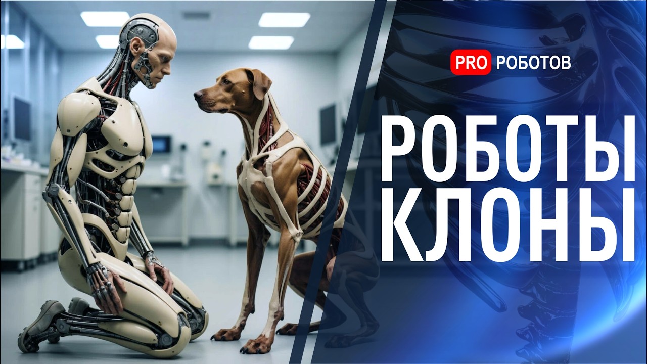 Роботы клоны людей и животных | Новости технологий