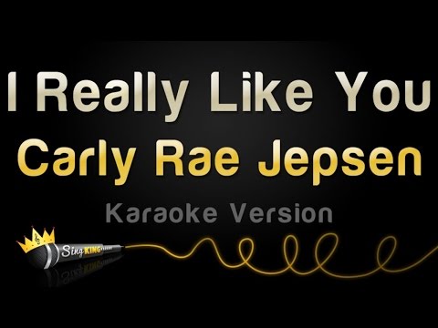 Carly Rae Jepsen - I Really Like You (Karaoke Version)