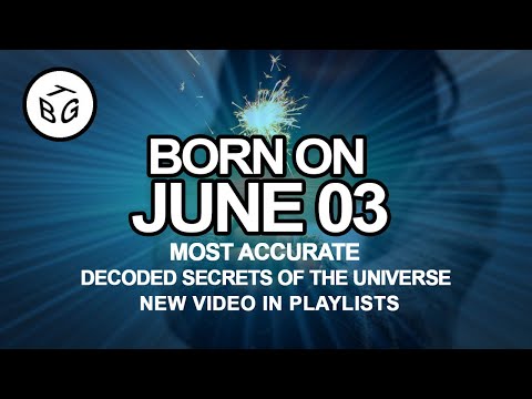 Born on June 3 | Numerology and Astrology Analysis