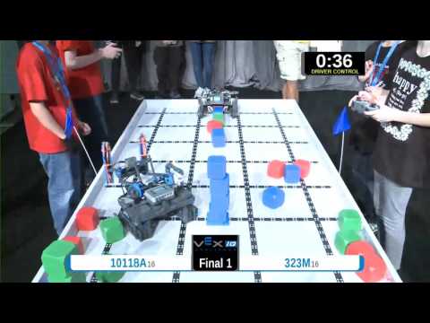 2015 VEXIQ Elem Finals 1 -  (10118A 323M) 144 - VEX-IQ Elementary School-VEX Worlds 2015