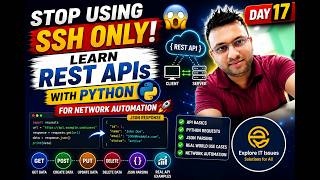 Stop Using SSH Only! 😱 Learn REST APIs with Python for Network Automat
