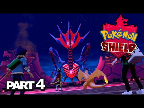 Pokemon Shield LIVE Playthrough Part 4 - Pokemon Sword & Shield Gameplay Walkthrough