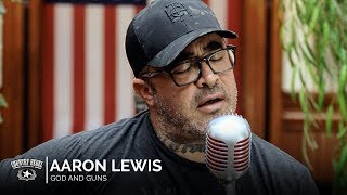 Aaron Lewis - God and Guns (Acoustic) // Country Rebel HQ Session