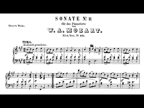 Mozart: Piano Sonata No. 11 in A major K 331 - Christoph Eschenbach, 1970 - DG 2561 069