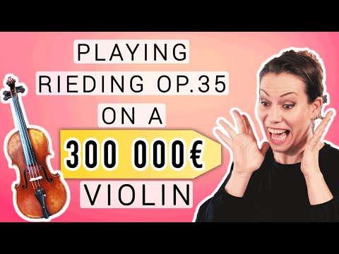 Rieding, Oskar: Concerto op. 35, b-minor/ h-Moll played on a Gagliano violin