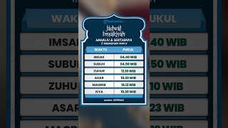 Jadwal Imsakiyah untuk Wilayah Mamuju dan Sekitarnya, 17 Ramadhan 1444 H