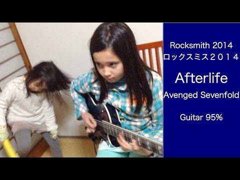 ROCKSMITH Audrey (11) Plays Guitar - Afterlife - Avenged Sevenfold - 95% ロックスミス２０１４