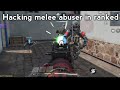 Hacking melee abuser in codm ranked | Ban these hackers