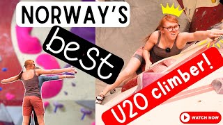 Can I Survive Norway’s Best U20 Climber’s Favorite Bouldering Workout?