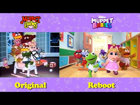 MUPPET BABiES Side-by-Side COMPARISON Original vs. Reboot Intro