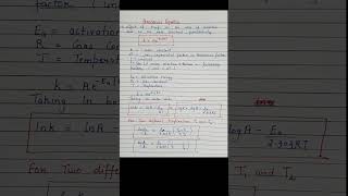 Chemical kinetics|Arrhenius equation|Chemistry