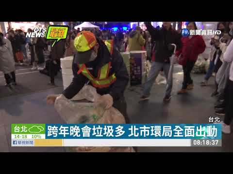 6掃街車+600義工 北市1小時恢復乾淨