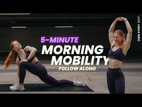 5 Min. Morning Mobility | Routine For Every Day | Wake Up & Feel Good | No Talking, Follow Along