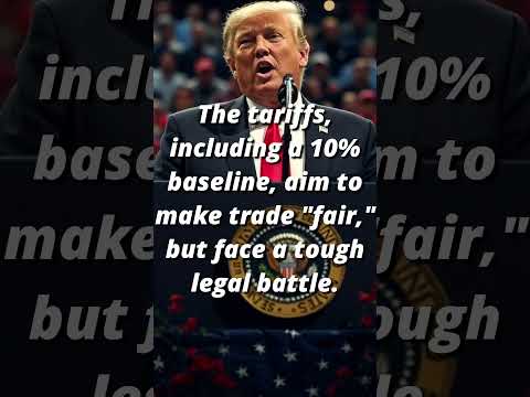 Trump's Tariffs to Win in Court? #news #politics #media