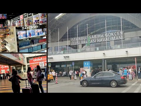 Tour completo pelo Aeroporto Internacional Sabiha Gökçen de Istambul: Turquia