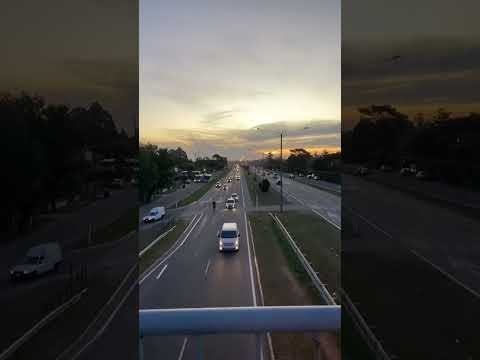 Ruta Interbalnearia general líber Seregni, Atlántida, canelones, Uruguay. 14.3.2023