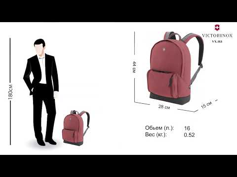 Рюкзак Victorinox Almont Classic Laptop Classic Burgundy 16