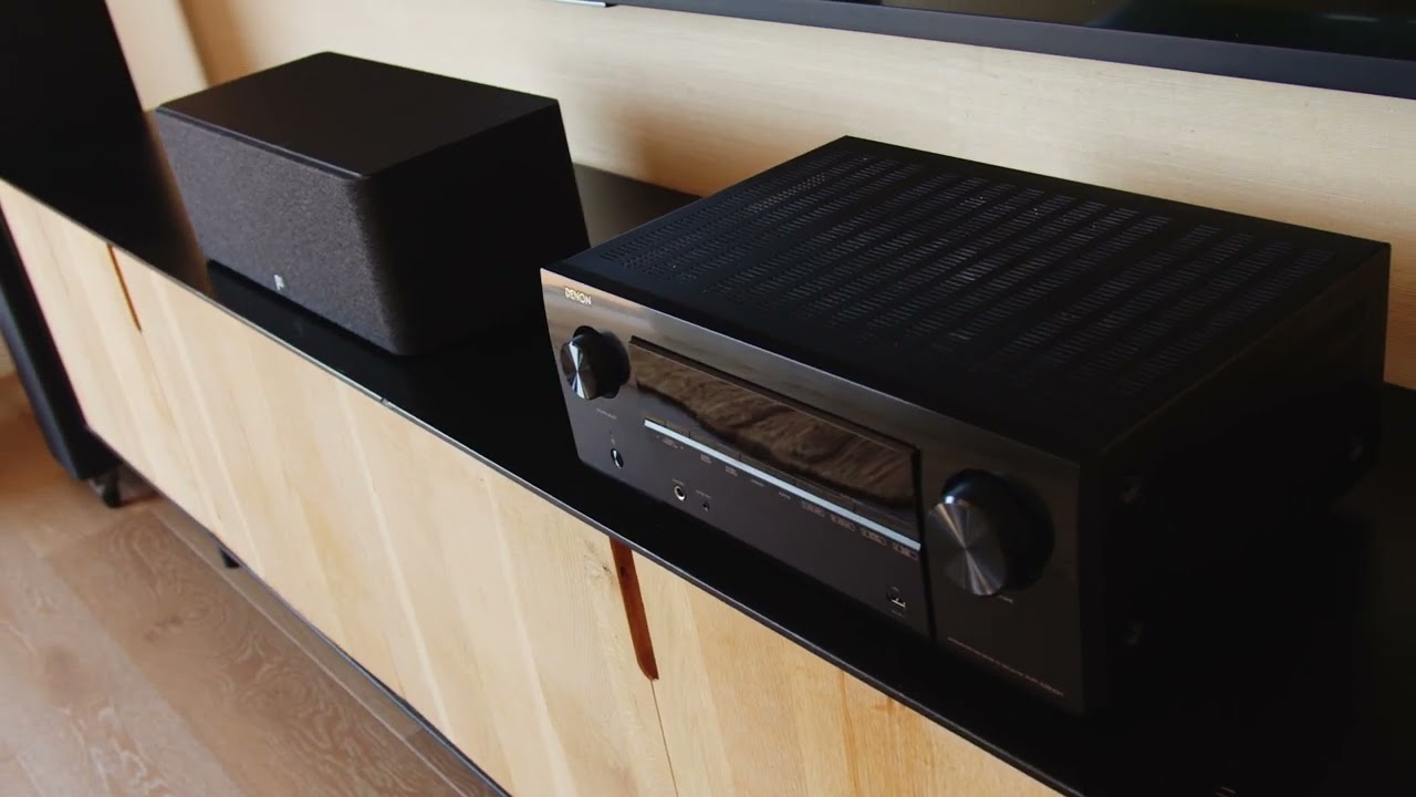 Denon AVRX 2800H DAB 8K AV Receiver Black