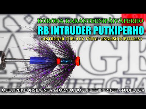 PUTKIPERHO - RB Intruder Tube Fly Tying ( Tubfluga - Tubeflue - Tubenfliegen - Helppo Putkiperho )