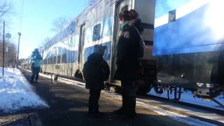 preview picture of video 'Antoine arrive en train à Rosemère'