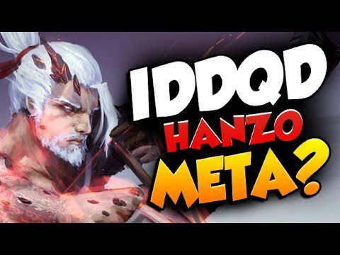 IDDQD DPS HANZO META?! [ OVERWATCH SEASON 20 TOP 500 ]